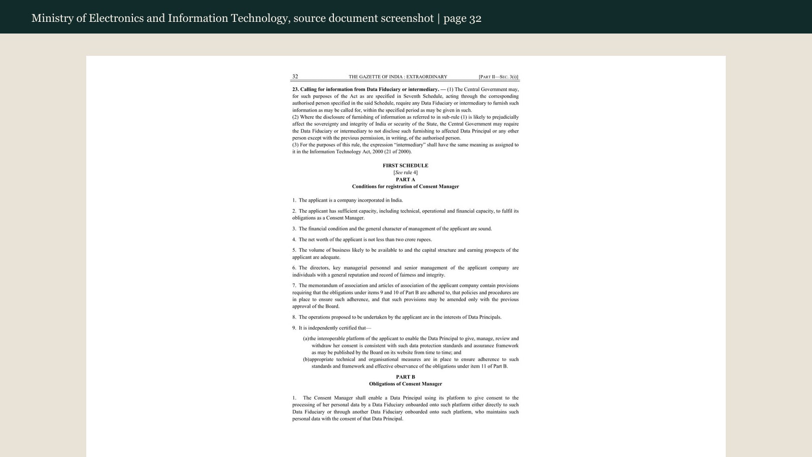 Official source page used for Protect Employee Data Under India's DPDP Act