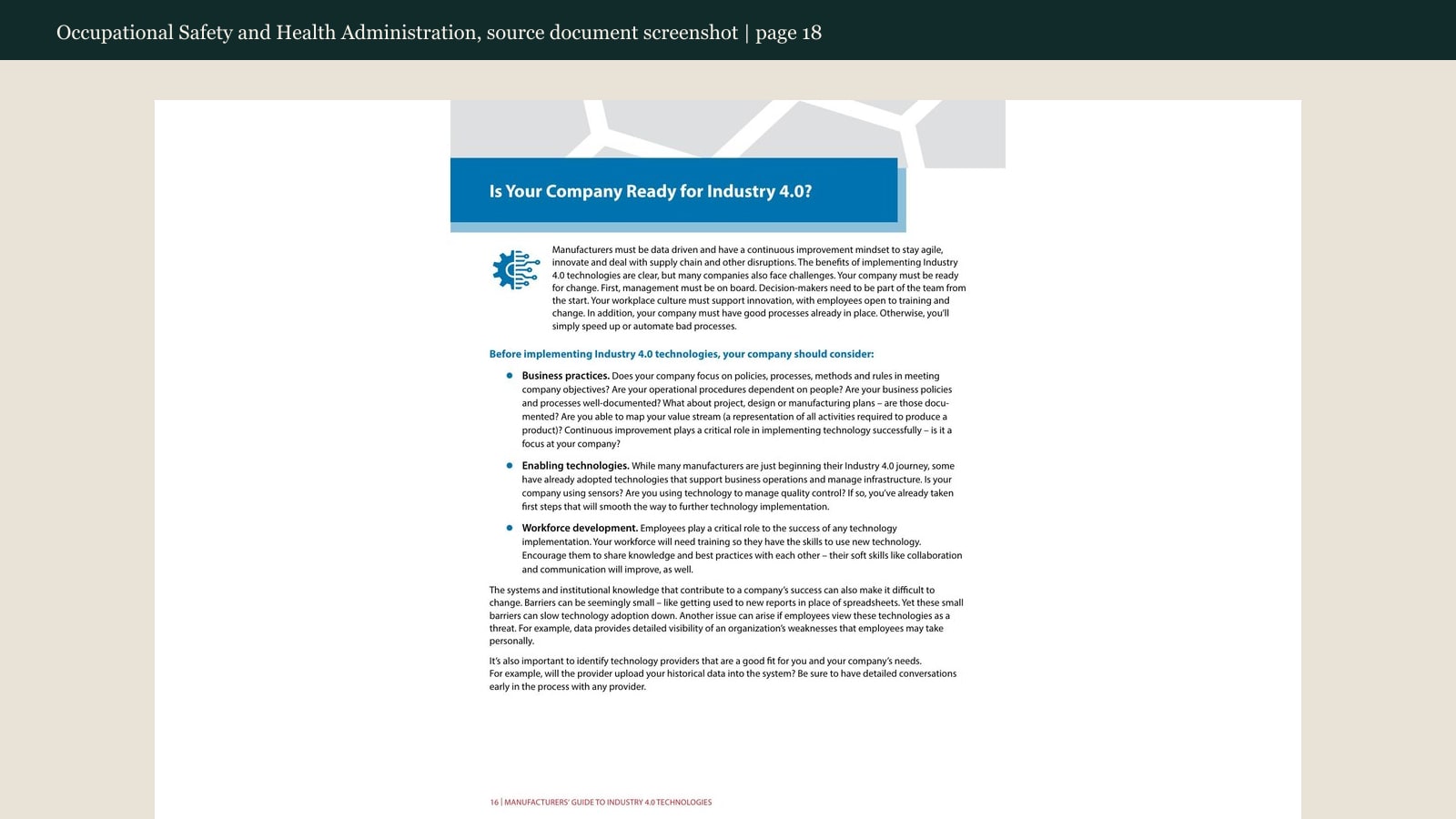 Official source page used for Fix Lockout Tagout Gaps Before Repairs Begin